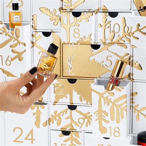 yves saint laurent adventskalender 2021|ysl beauty calendar 2023.